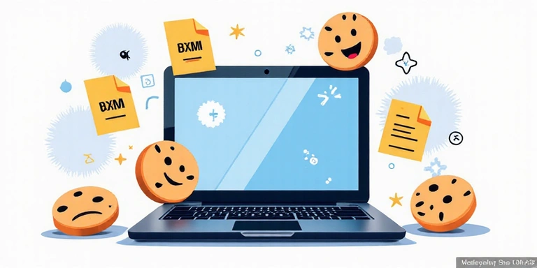 Illustration of browser cookies