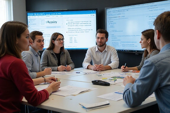 Community of AI learners collaborating online